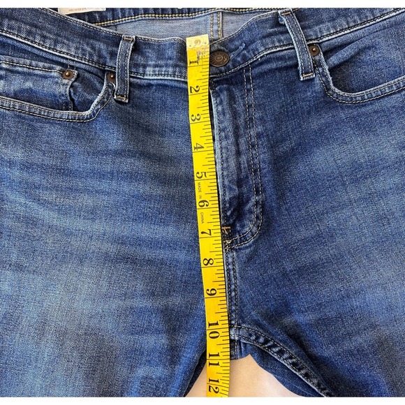 Hollister Men’s Epic Flex Slim Straight Jeans 33x32 Blue Stretch - Picture 3 of 9